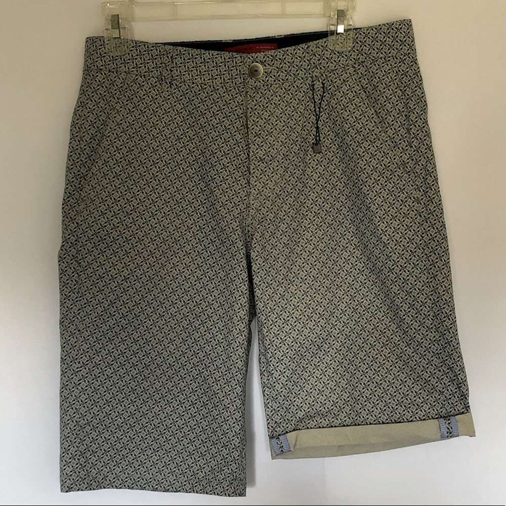 Zara man shorts blue print